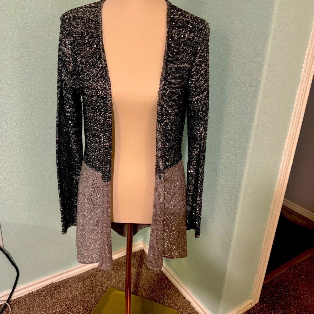 Medium Sweater, shiny and sparkly!